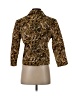 Neiman Marcus Animal Print Gold Blazer Size 4 - photo 2
