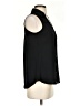 Express Outlet Black Sleeveless Button-Down Shirt Size XS - photo 4