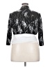 Alex Evenings Graphic Silver Jacket Size 18 - photo 2
