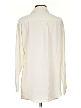 Equipment Long Sleeve Silk Top (view 2)