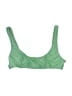 J.Crew Solid Green Swimsuit Top Size M - photo 1