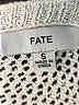Fate Color Block White Pullover Sweater Size S - photo 7