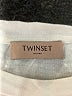 Twinset 100% Cotton Ivory Short Sleeve Top Size XS - photo 7