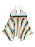 Assorted Brands Stripes Teal Orange Swimsuit Top Size L - photo 2