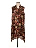 Spense 100% Polyester Paisley Brown Casual Dress Size 1X - photo 1