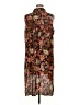 Spense 100% Polyester Paisley Brown Casual Dress Size 1X - photo 2