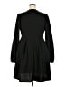 Boohoo Solid Black Casual Dress Size 18 - photo 2