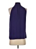 Prabal Gurung 100% Polyester Purple Sleeveless Blouse Size 4 - photo 2