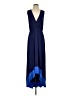 Boston Proper Color Block Blue Cocktail Dress Size S - photo 1