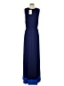 Boston Proper Color Block Blue Cocktail Dress Size S - photo 2