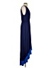 Boston Proper Color Block Blue Cocktail Dress Size S - photo 4