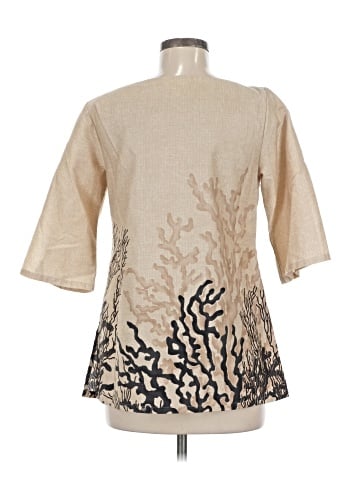 Tori Richard 3/4 Sleeve Top (view 2)