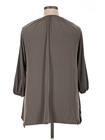 One World 3/4 Sleeve Blouse (view 2)