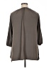 One World Gray 3/4 Sleeve Blouse Size XL - photo 2