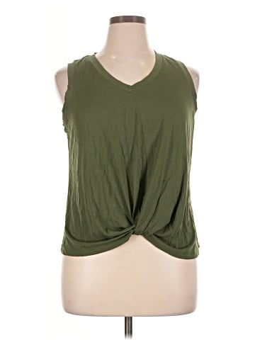 Time and Tru Sleeveless T-Shirt (view 1)