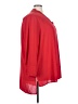 Terra & Sky 100% Polyester Red 3/4 Sleeve Blouse Size 4X - photo 4