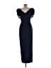 Alfred Angelo 100% Polyester Blue Cocktail Dress Size S (estimated) - photo 2