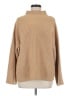 A.L.C. 100% Merino Solid Tan Turtleneck Sweater Size M - photo 1