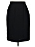 Casual Corner Solid Black Formal Skirt Size 2 - photo 1
