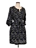 Daniel Rainn 100% Polyester Print Blue Casual Dress Size L - photo 1