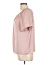 J by Joie 100% Polyester Pink Short Sleeve Blouse Size L - photo 5