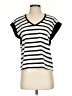 Halogen Ivory Short Sleeve Top Size S - photo 1