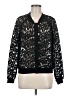 H&M 100% Polyester Black Kimono Size M - photo 1