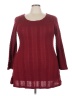 Unbranded Burgundy Pullover Sweater Size 5X - photo 1