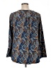 a.Jesdani Paisley Blue Long Sleeve Blouse Size 1X - photo 2