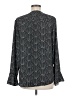 T Tahari 100% Polyester Polka Dots Black Long Sleeve Blouse Size M - photo 2