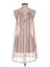 Haute Hippie 100% Polyester Stripes Tan Casual Dress Size S - photo 2