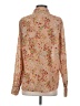 Adore Me 100% Polyester Floral Tan Long Sleeve Blouse Size S - photo 2