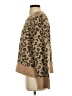 Abercrombie & Fitch Animal Print Tan Pullover Sweater Size M - photo 5
