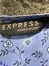 Express Paisley Blue Formal Skirt Size 7/8 - photo 4
