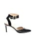 Nine West 100% Leather Black Heels Size 6 1/2 - photo 1