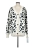 Goodnight Macaroon Animal Print White Cardigan Size S - photo 1