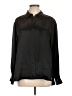 Rag & Bone 100% Acetate Black Long Sleeve Blouse Size L - photo 1