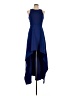 BCBGMAXAZRIA 100% Polyester Blue Cocktail Dress Size 10 - photo 1
