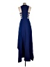 BCBGMAXAZRIA 100% Polyester Blue Cocktail Dress Size 10 - photo 2