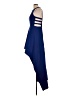 BCBGMAXAZRIA 100% Polyester Blue Cocktail Dress Size 10 - photo 5
