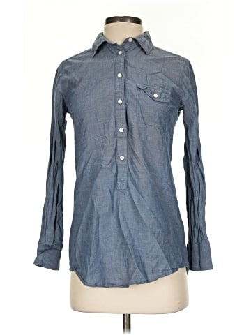 J.Crew Factory Store Long Sleeve Button-Down Shirt (view 1)