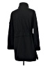 Sam Edelman 100% Polyester Black Trenchcoat Size M - photo 4