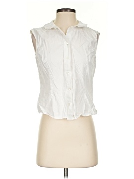 Frances Valentine Sleeveless Button Down Shirt