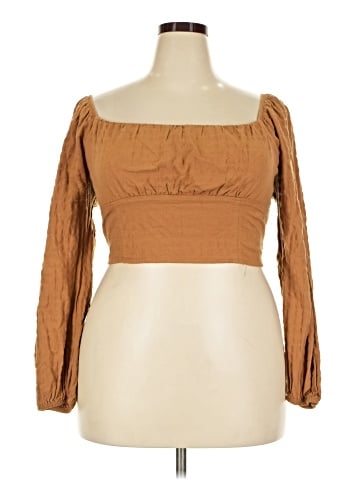 Wild Fable 3/4 Sleeve Blouse (view 1)