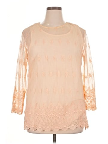 Carole Little 3/4 Sleeve Top (view 1)