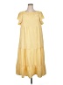 Unbranded Checkered-gingham Yellow Casual Dress Size XL - photo 1
