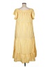 Unbranded Checkered-gingham Yellow Casual Dress Size XL - photo 2