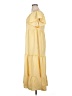 Unbranded Checkered-gingham Yellow Casual Dress Size XL - photo 5