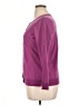 August Silk Purple Long Sleeve Top Size 1X - photo 5