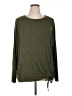 Market and Spruce Solid Green Pullover Sweater Size 1X - photo 1